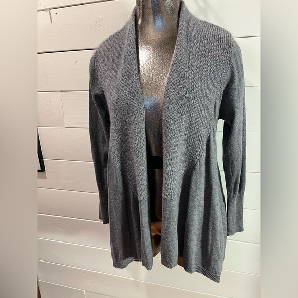 MARA CAROL – Grey knit open cardigan – Size M - Picture 7 of 11